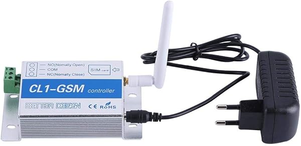 Neufday Mando a Distancia inalmbrico gsm SMS Smart Home Security System Switch CL1 GSMEU Plug