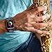 AdMaster Compatible for Apple Watch Bands 38mm 40mm,Soft Silicone Replacement Wristband Compatible for iWatch Apple Watch Series 1/2/3/4 - M/L Midnight blue/Vintage rose