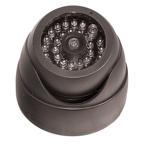 MACE Solar Powered Dummy Camera White