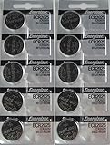 Energizer CR2025 3V Lithium Coin Battery 10 Pack (2 packs of 5)