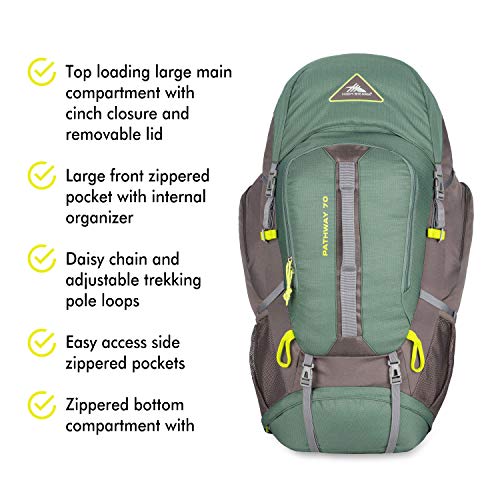 high sierra pathway 70l backpack