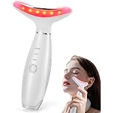 LATME Facial Massager,Neck Face Massager Tool,3 Mode Massage with Heat,Portable Beauty Instrument for Skin Care Women Gift