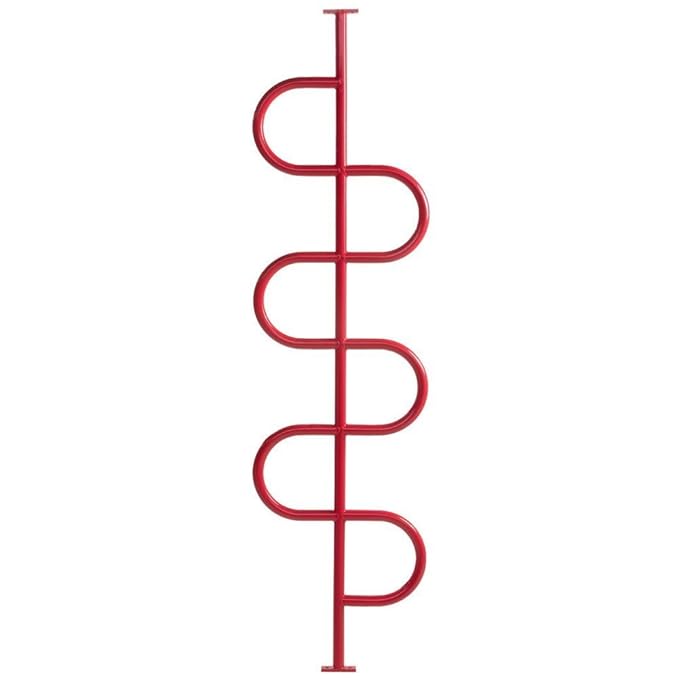 Metallkletterstange ROT 220 cm, Ø 32mm, Kletterstange, Stange, Feuerwehrstange von Gartenwelt Riegelsberger