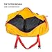 Weanas Foldable Tent Bag Ultra Lightweight Packable Outdoor Camping Duffel Bag with Zipper Handy Foldable Camping Tent Bag for Camping Hiking Outdoor Sports (Yellow, for 2-3 Man Tent)