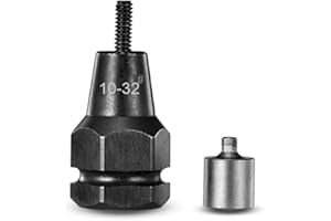 KIARUO 10-32 Self-Locking Rivet Nut Gun Head(1pc) use for LM08/LM09 Rivet Nut Gun