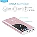 Lumsing 12000mAh Battery Pack External Portable Charger iPhone Apple Lightning Power Bank Pink