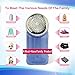 KOODER Rechargeable Sweater Shaver,Fabric Shaver, Lint Remover. Easy to Carry.Suitable to Use on Pilling Surfaces, Such As Sweater, Coat, Glove, Scarf,and Much More！ (Blue)