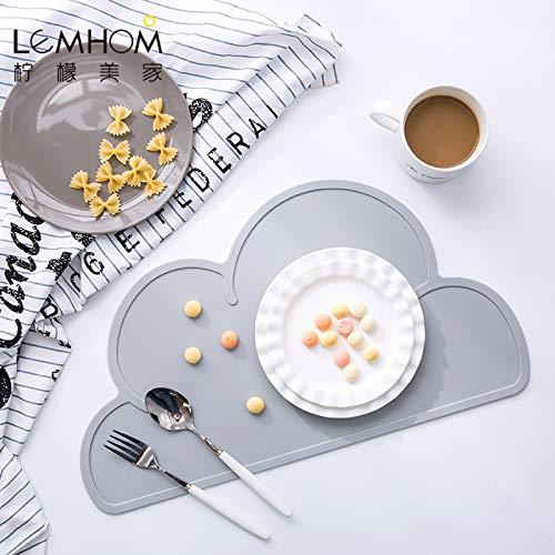FITARTS Silicone Baby Placemat Kids Reusable Travel Placemat Tiny