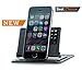 NEW!Car phone holder DIY Soft Silicone Universal Car Holder for iPhone 7,7 Plus 6s Plus SE Samsung Galaxy S7 Edge S6 Edge Note 5 and S6+, iPhone 5, 5S, Fits All Smartphones, Black