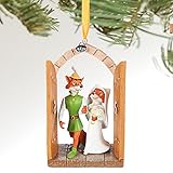 Disney Robin Hood and Maid Marian Sketchbook Ornament