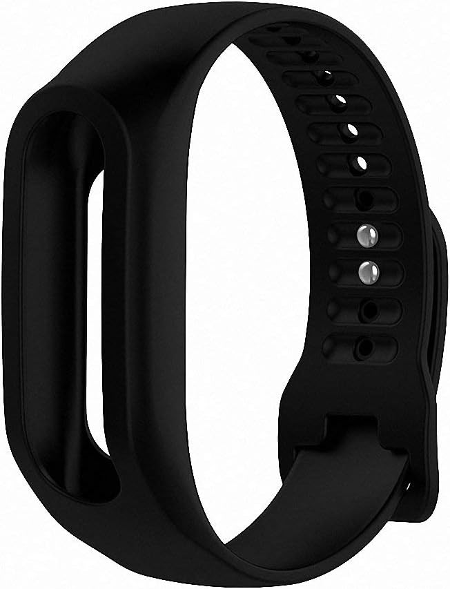 Correa de repuesto de silicona para TomTom Touch Fitness, color negro