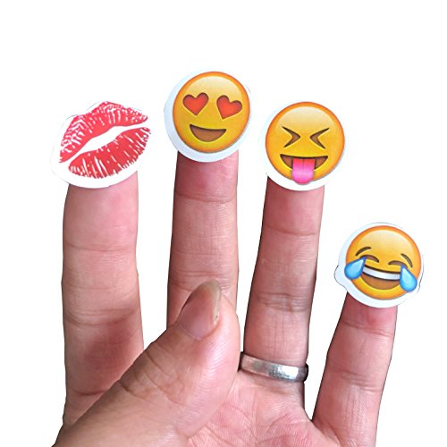 EMOJI Sticker 8 Sheets Emoticon Stickers (2cm) Smiley Face Decorative Funny Faces from Facebook iPhone