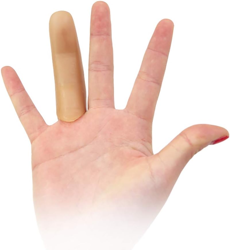 ZQION Soft The Six Finger Magic Trick Illusions Stage Magic Close up Magician Props Accessories,3 Pcs/Set