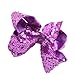 DED 30pcs Sparkly Hair Bows Clips 4 inch Glitter Sequin Bow Alligator Clips Baby Hair Accessories for Baby Girls Children Kids(15 Pair)