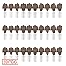 Beer Tap Plugs Brush, Beer Faucet Brush Plugs for Draft Beer Faucet Cap - 30 Pack