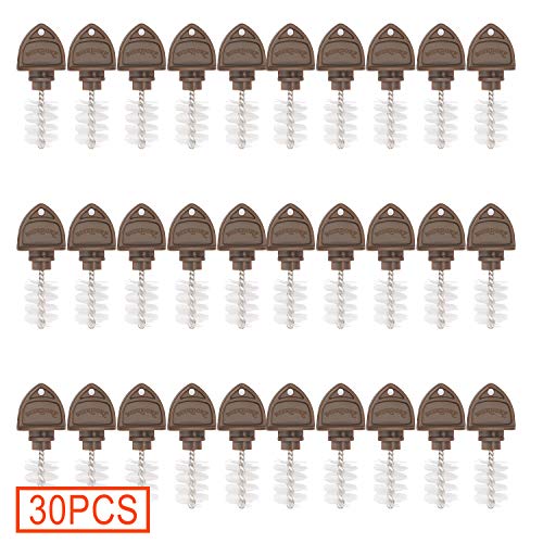 Beer Tap Plugs Brush, Beer Faucet Brush Plugs for Draft Beer Faucet Cap - 30 Pack