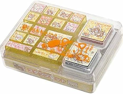 Amazon リラックマ スタンプセット イエロー アニメ 萌えグッズ 通販