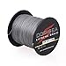 Dorisea Extreme Braid 100% Pe Grey Braided Fishing Line 109Yards-2187Yards 6-550Lb Test Fishing Wire Fishing String-Abrasion Resistant Incredible Superline