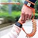 Anti Lost Wrist Link Safety Wristband for Toddlers, Babies Harnesses and Straps Walking Hand Straps (Orange)