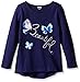 Gymboree Girls' Long Sleeve Navy Beautiful Butterfly Graphic Tee