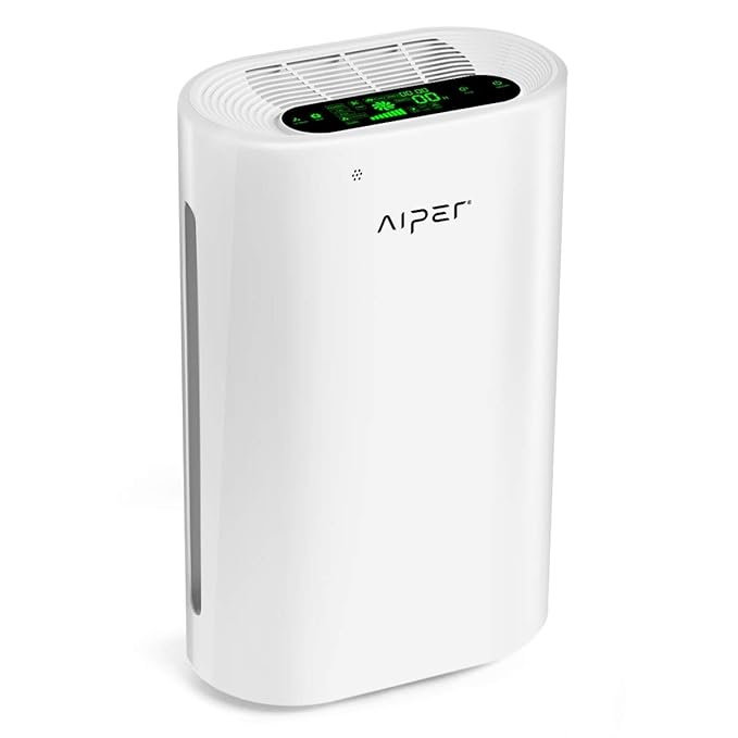 AIPER Air Purifier for Home with True HEPA, Large Room Air Cleaner Odor