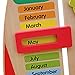 Timy Wooden Calendar Board Teaching Clock
