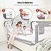 BabyGuard Bed Rails for Toddlers - Extra Long and Tall Specially Designed for Twin, Full, Queen, King & California King Bed Mattress (3 Sides, Perfect for Queen Bed)