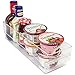 Refrigerator Storage Fridge and Freezer Drawer Organizers - 4 Piece Set