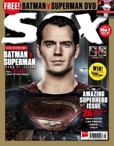 "SFX Magazine May 2016 Batman VS Superman Dawn Of Justice Henry Cavill" 