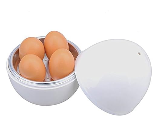 hamosky escalfador de huevos para microondas y placa de ...