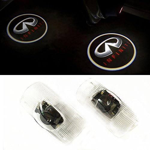 TF 2pcs Car Door Lights LED Shadow Ghost Projector Light for Infiniti EX FX G M Q QX Series (Infiniti)