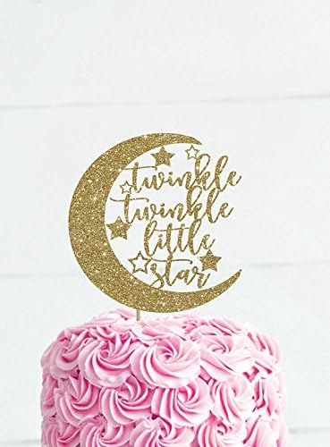 Twinkle Twinkle Little Star Cake Topper Baby Shower Decoration