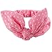 Baby Girl Multicolor Hair Hoops Headbands,Solid Bunny Ears,Bow Headbands(6 PACK)