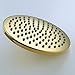 KES All Stainless Steel 8-Inch Extra Big Rainfall Shower Head Replacement Part for Bathroom Shower System Overhead Showerhead Contemporary Style Titanium Gold, J203-4