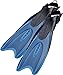 Cressi Palau Adjustable Open Heel Fins, Blue/Azure, S/M [Duplicate]