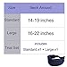 Anti Snore Neck Pillow, Chin Strap, Stop Snoring, Anti Snoring Jaw Strap (Trial Set, Navy)