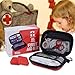 REBEBN DEFENDER First Aid Kit FDA Certifications for Home, Camping, Car - 85 Pieces (plus 2 pill cases)