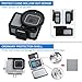 Aluminium Case Protective Skeleton Frame with 52mm UV Filter and Lens Cap for Gopro HERO7 Silver/White Camera Aluminium Case