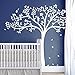 MairGwall Fall Tree Wall Decal Monochromatic Tree Decal Baby Nursery Wall Decor 78
