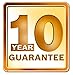 Wrenwane Premium Shower Curtain Hooks, 100% Stainless Steel, Polished Chrome, Set of 12 Rings