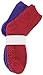 Unisex Winter Non-Slip Slipper Socks (Pack of 2), Burgundy/Dk. Purple