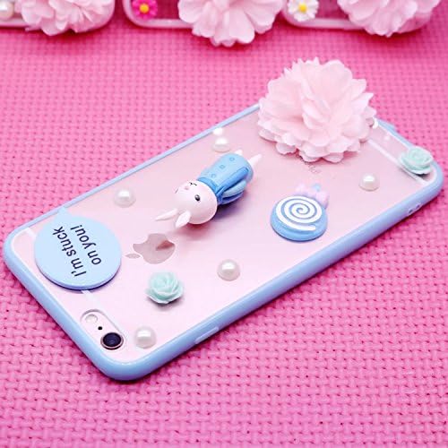 Samsung Galaxy C7 Case, CoverProof Cute Rabbit Chrysanthemum Cover Drop Restance Shell Soft TPU Transparent Case for Samsung Galaxy C7-Pattern 2