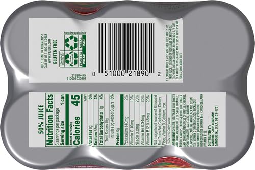 V8 ENERGY BLACK CHERRY ENERGY DRINK, 8 FL OZ CAN (6 PACK)