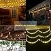 Arespark Globe String Lights 8 Mode 100LED 33foot Waterproof Decorative Starry Fairy Lights, for Indoor Outdoor Patio Wedding Party Home Garden Bedroom, Warm White