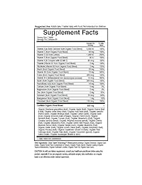 Jardín de vida tipo Organics de los hombres una vez al día tabletas, hfs-koi-zk-a11704, 60, 1, 1