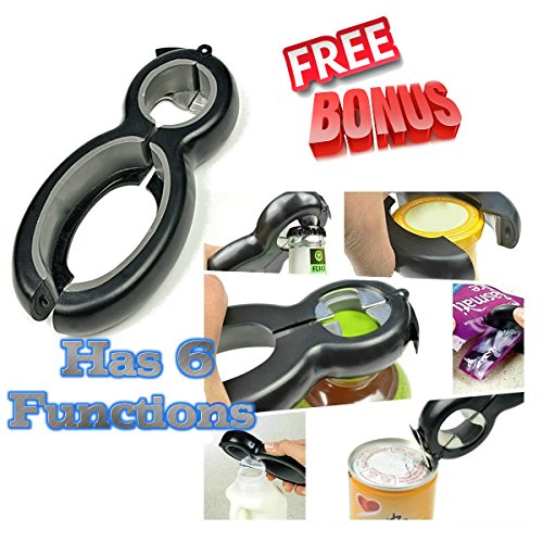 Bottle Can and Jar Opener Multi Kitchen Tool Bundle Rheumatoid Arthritis Products Aids Twister Grip Lid Seal Remover Lid Twist Off For Arthritic Hands Kitchen Gadgets and Tools Set