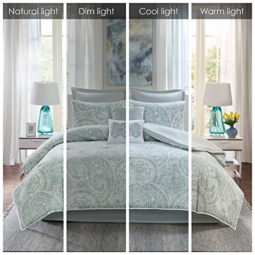 Comfort Spaces Cozy Comforter SetModern Classic Design All Season Down