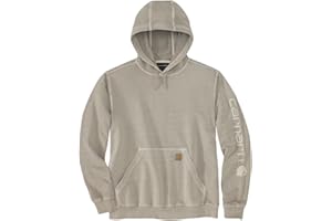 Carhartt Men's Relaxed Fit Midweight Garment Dyed French Terry Graphic Sweatshirt