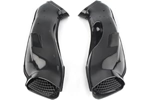 WYNMOTO FLPRO Ram Air Intake Tube Duct Pipe fit for Suzuki GSX-R600 GSXR750 2000 2001 2002 2003 k1 GSXR1000 2000 2001 2002 (Black)