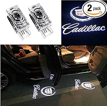 4pcs Ghost LED Door Step Courtesy Shadow Laser Light For Cadillac CTS SRX ATS
